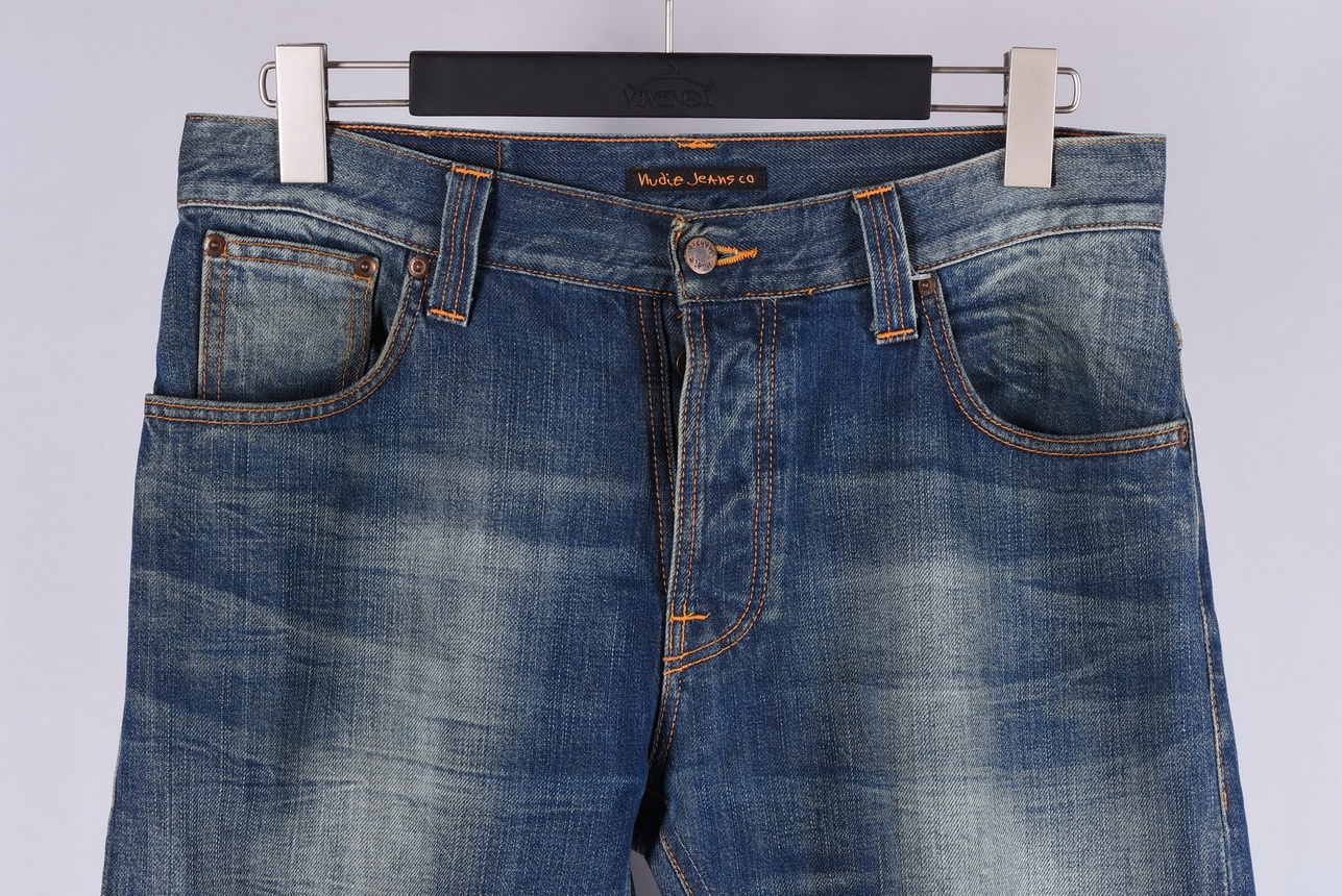 MEN :: Jeans & Pants :: Nudie Hank Rey Organic Worn Denim Classic