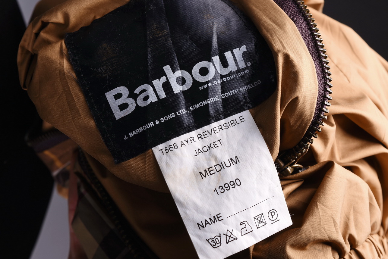 Barbour Ayr Reversible Harrington Jacket