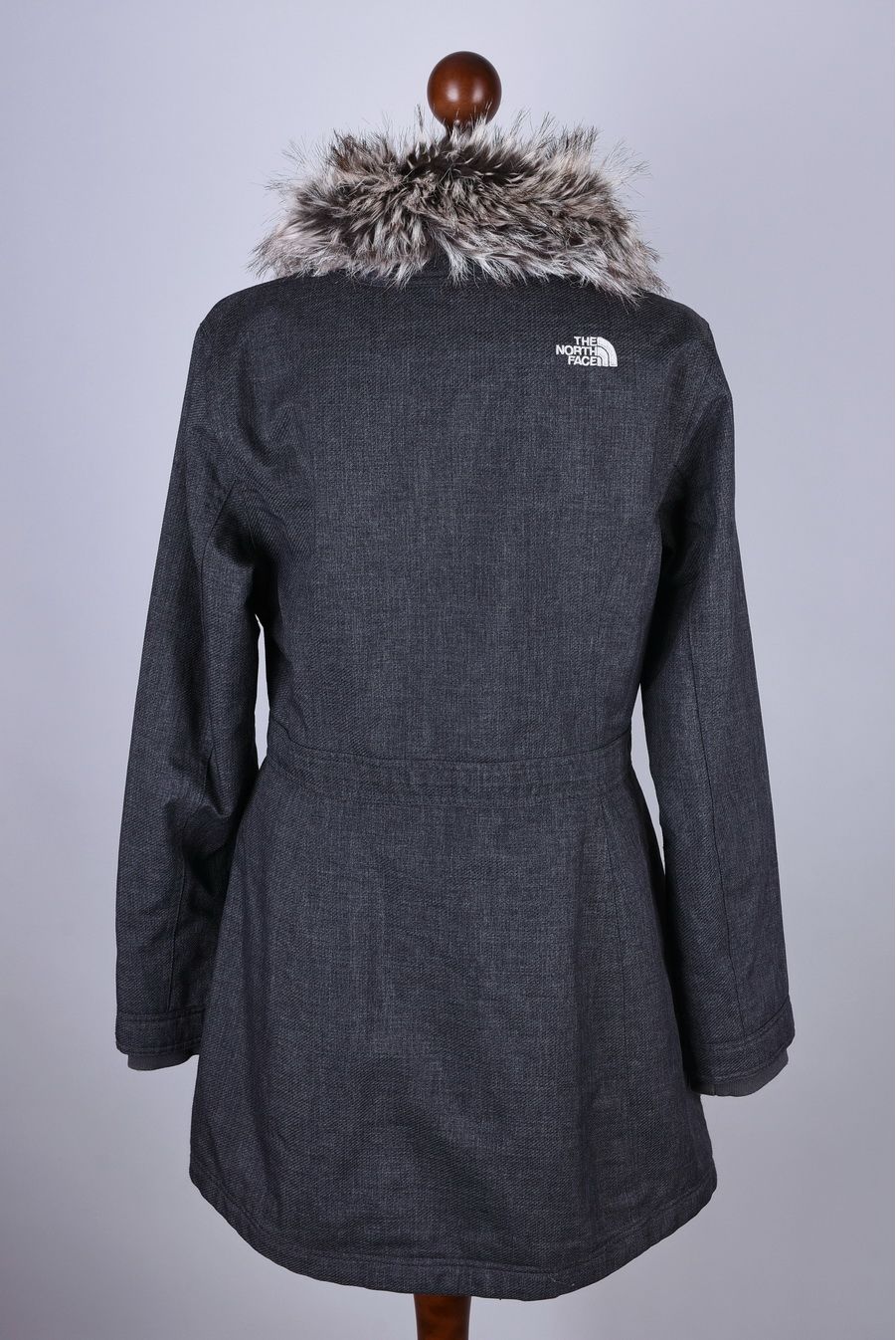 north face double coat